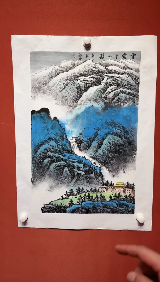 国画湖社画会/谢福堂-12-24-41