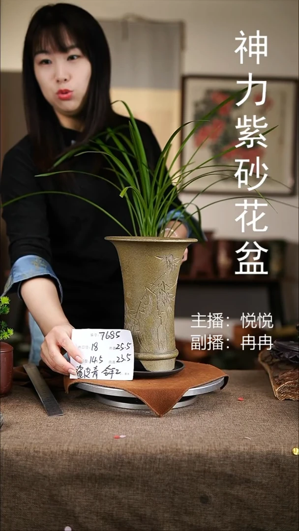 紫砂花盆紫砂花盆7685+z