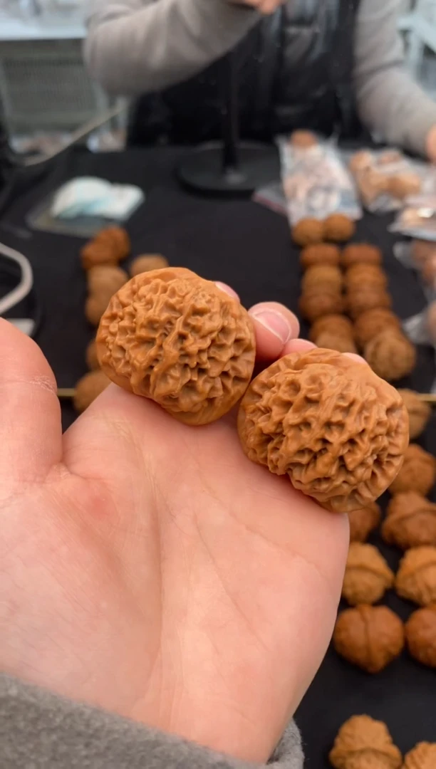 【闪购商品】文玩核桃把件秦闷38-u739