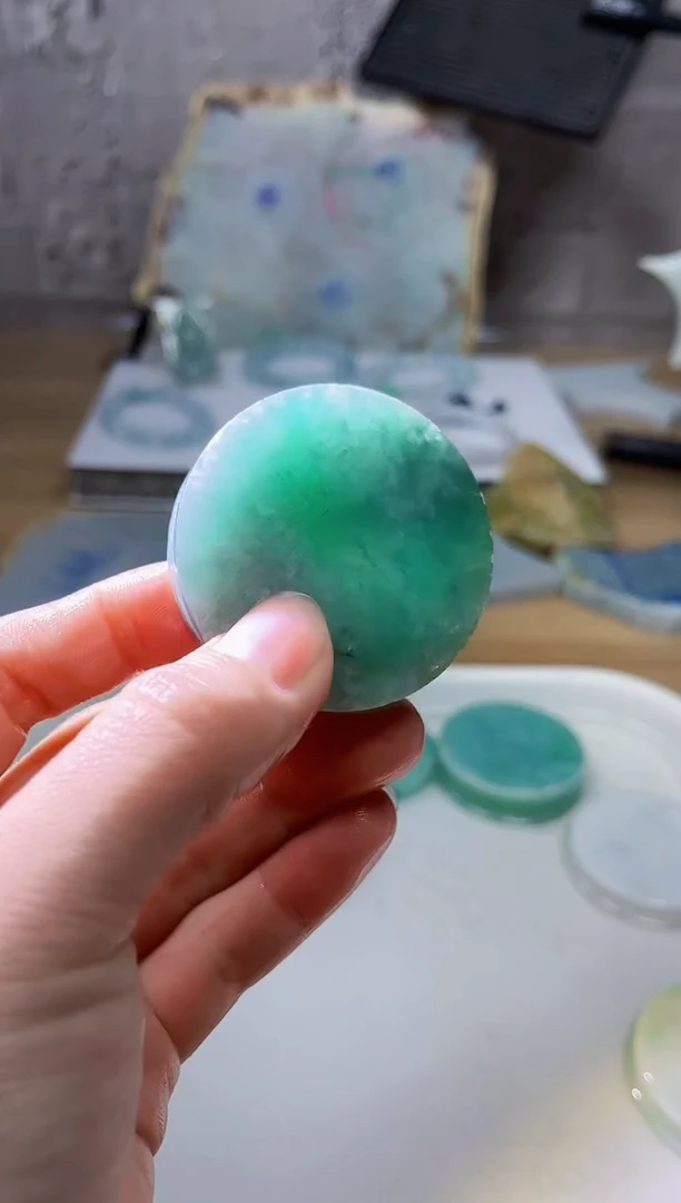 裸石翡翠天然翡翠A货石 南 925