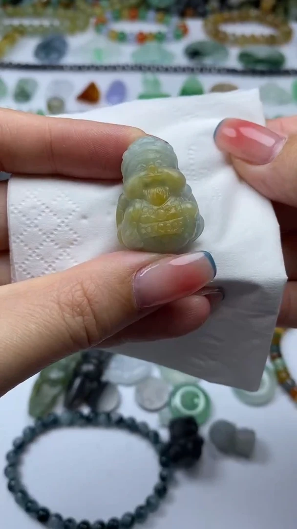 未镶嵌定制翡翠毛货定制不退不换