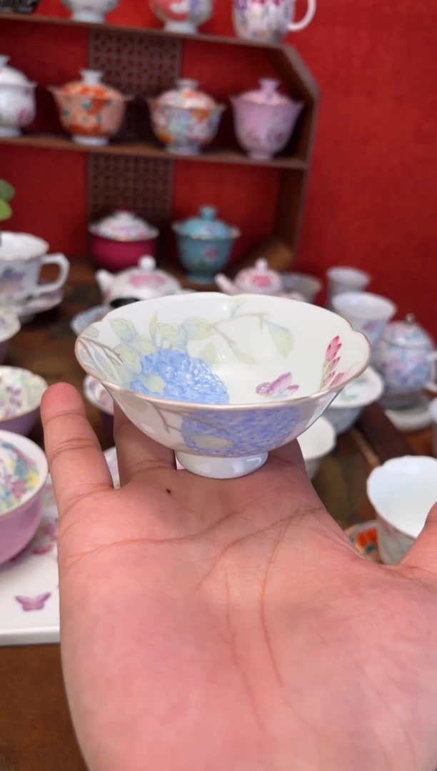 景德镇纯手绘陶瓷茶具