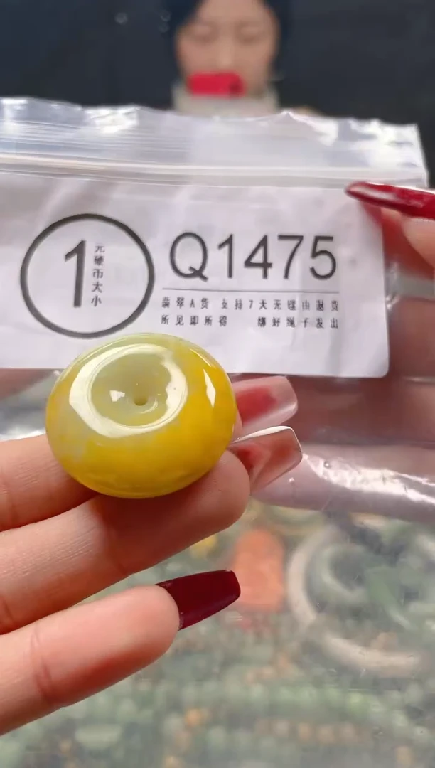 【闪购商品】翡翠颈饰未镶嵌/Q/翡翠A货一图一物