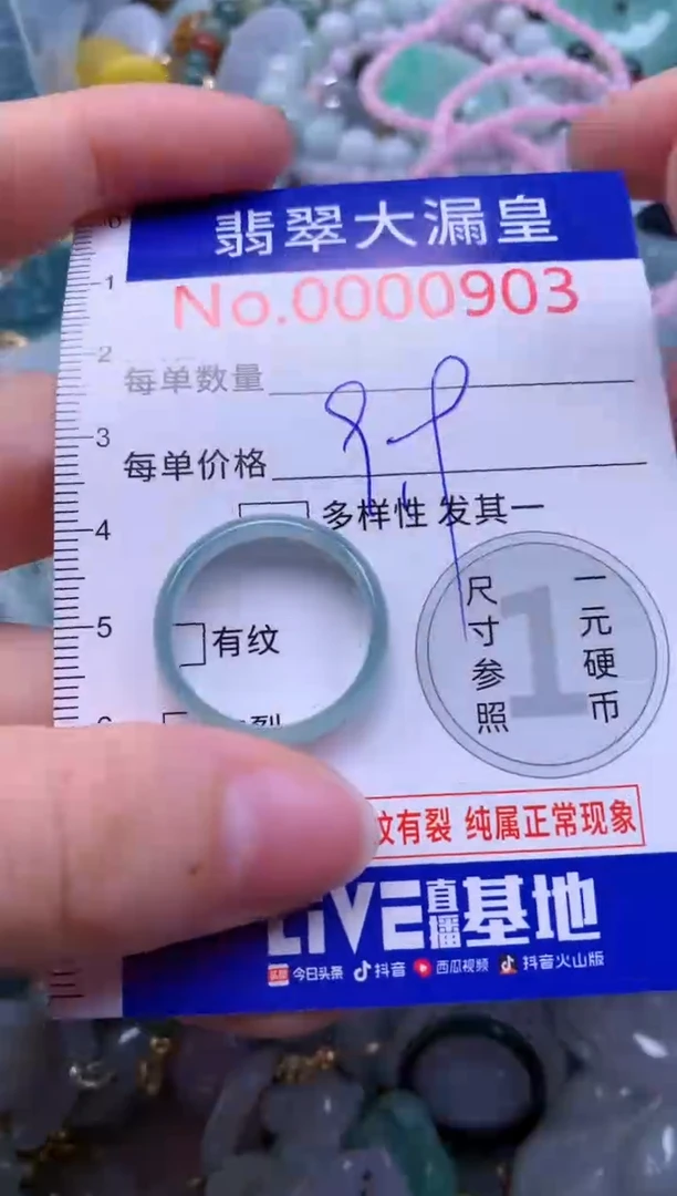 翡翠未镶嵌吊坠(不含链)0903