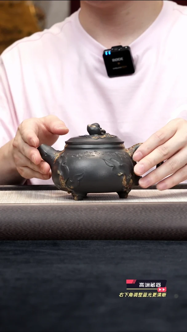 茶壶紫砂【kb018】大雨后春笋宜兴紫砂ZLM