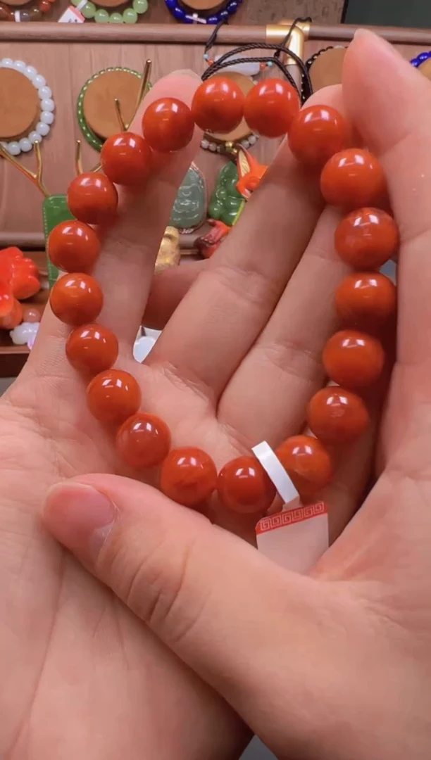 未镶嵌手串南红玛瑙JWH12088