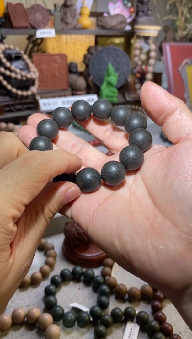 【闪购商品】泥塑四合息肌手串1.7*13