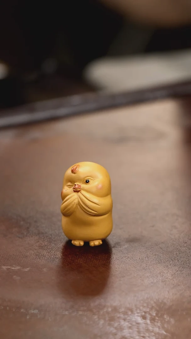 紫砂茶宠紫砂小鸡