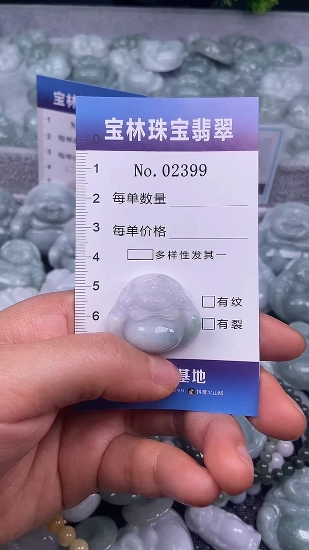 颈饰未镶嵌翡翠天然缅甸翡翠2399