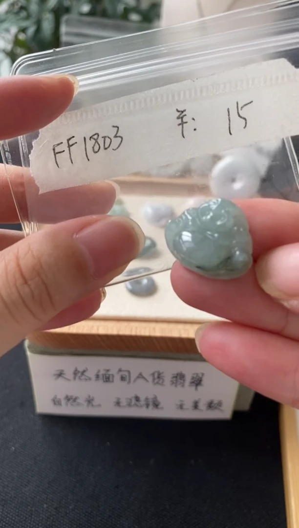 翡翠未镶嵌吊坠(不含链)FF1803