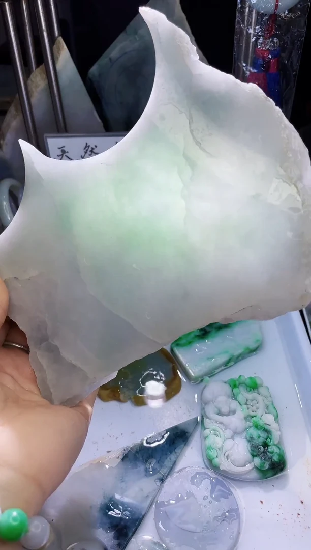未镶嵌挂件翡翠天然缅甸翡翠A货