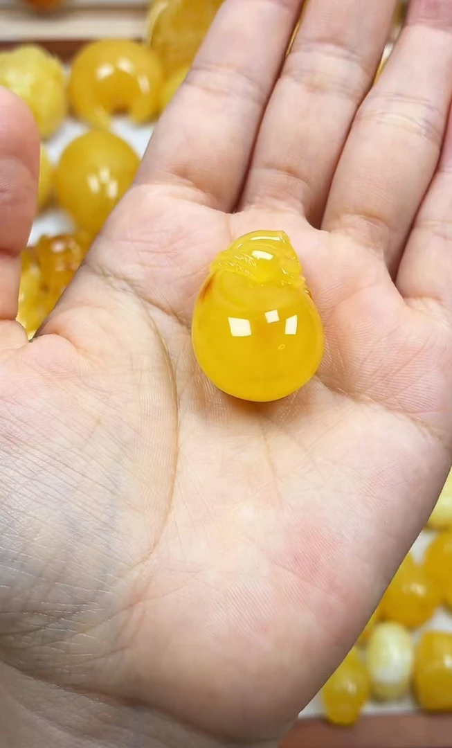 天然原矿蜜蜡钱袋子