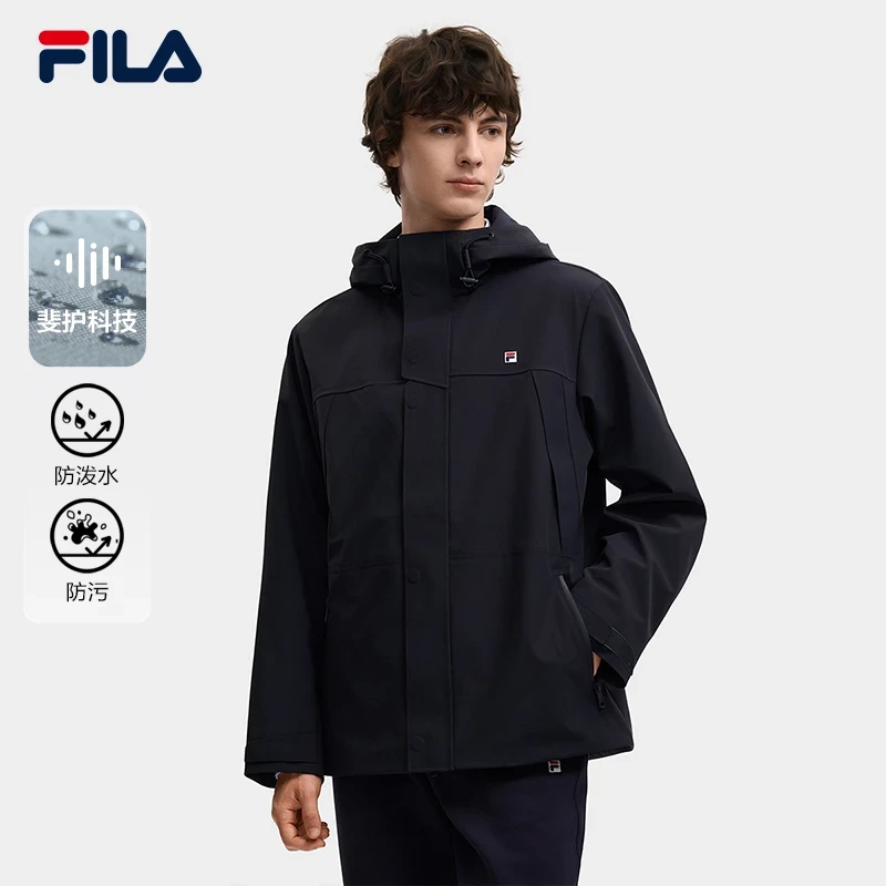 【三防外套】Fila/斐乐男款秋户外运动休闲高档正品上衣F11M548702F