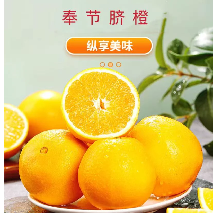 诗橙先果正宗奉节脐橙带箱5/10/20/斤新鲜现摘水果