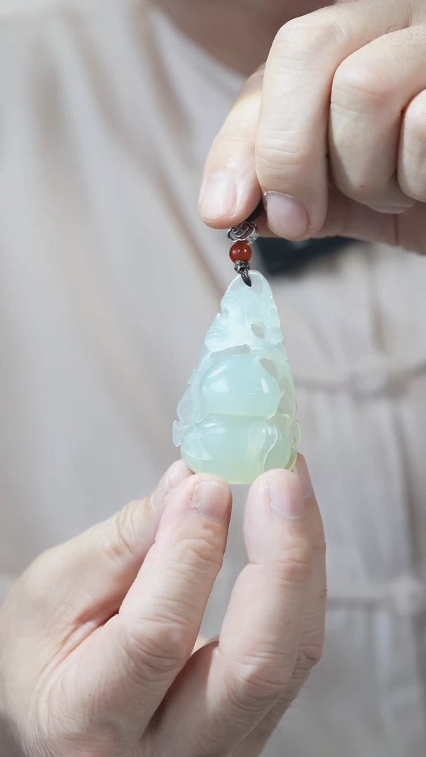 【闪购商品】岫玉未镶嵌吊坠葫芦