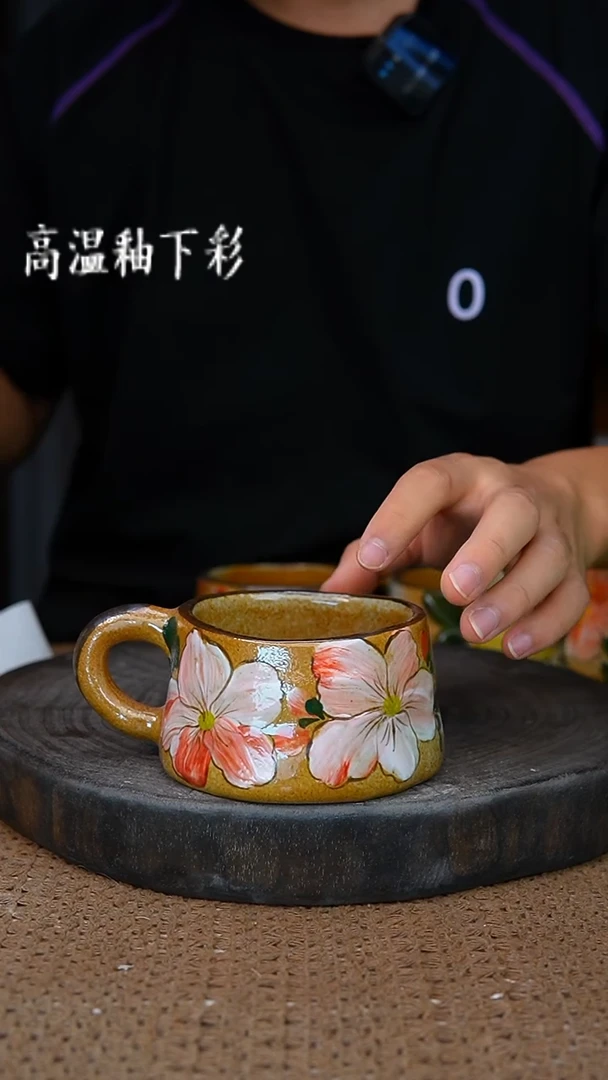 釉下彩112手工高温陶瓷