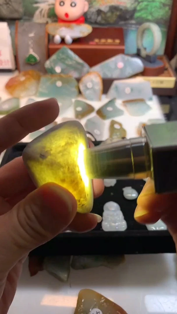 未镶嵌挂件翡翠翡翠