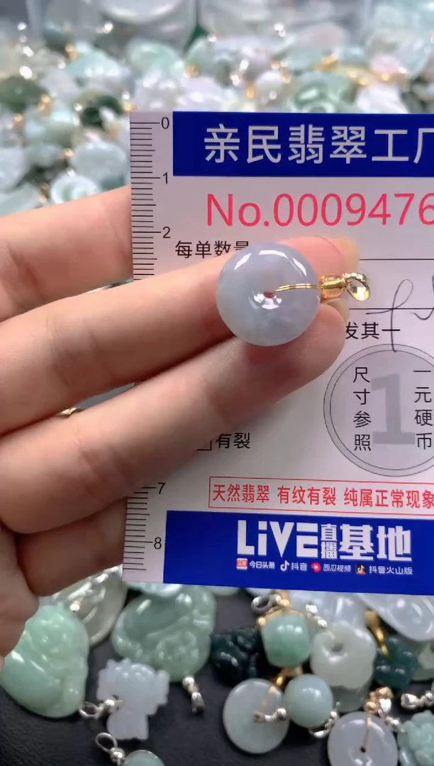 颈饰未镶嵌翡翠9476