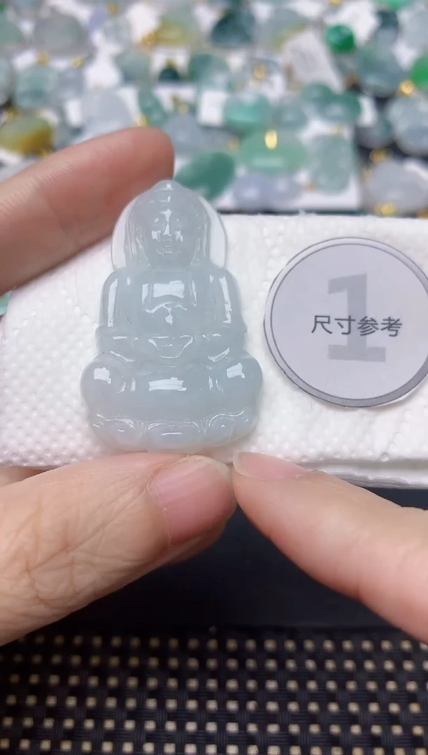 颈饰未镶嵌翡翠天然缅甸A货翡翠