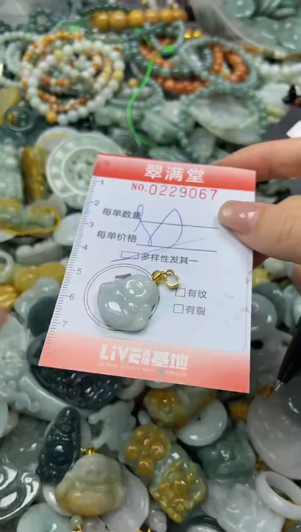颈饰未镶嵌翡翠闪购0229067多样性发其一