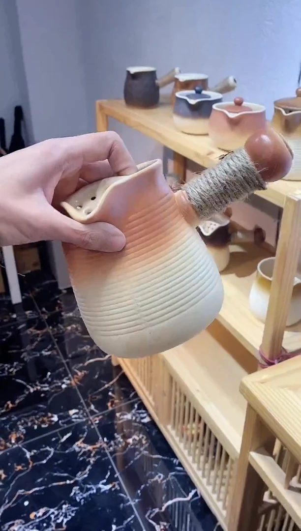 【闪购商品】1100ml褐色禅意罐罐壶罐罐壶