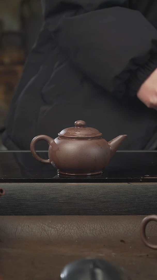 茶壶紫砂天青泥，士衡水平，150cc