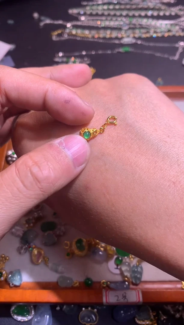 【闪购商品】翡翠吊坠(不含链)银S925镶嵌1