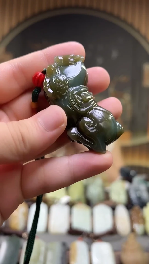 和田玉未镶嵌挂件把件