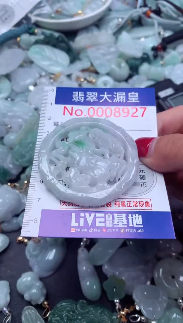 颈饰未镶嵌翡翠8927