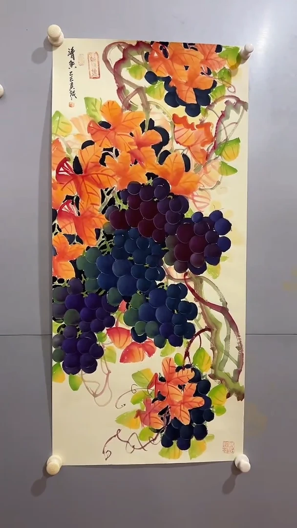 国画鹏家画局手绘精品4