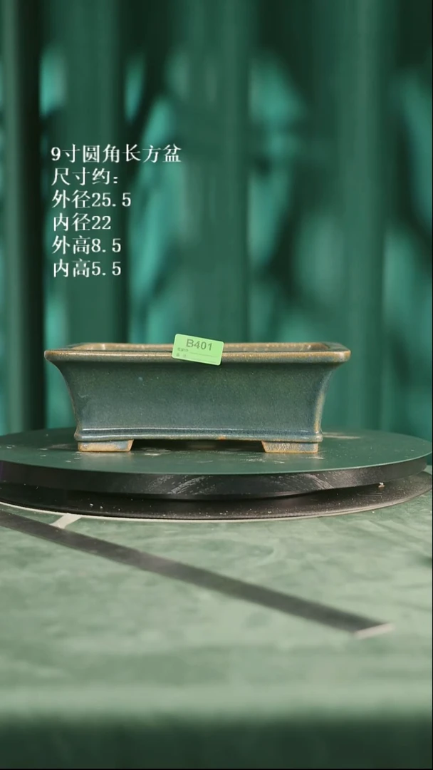 在****你401    9寸圆角长方盆