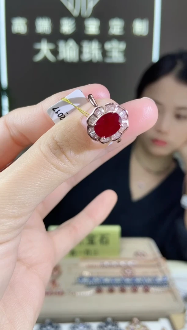 【闪购商品】红宝石手饰银S925镶嵌手饰