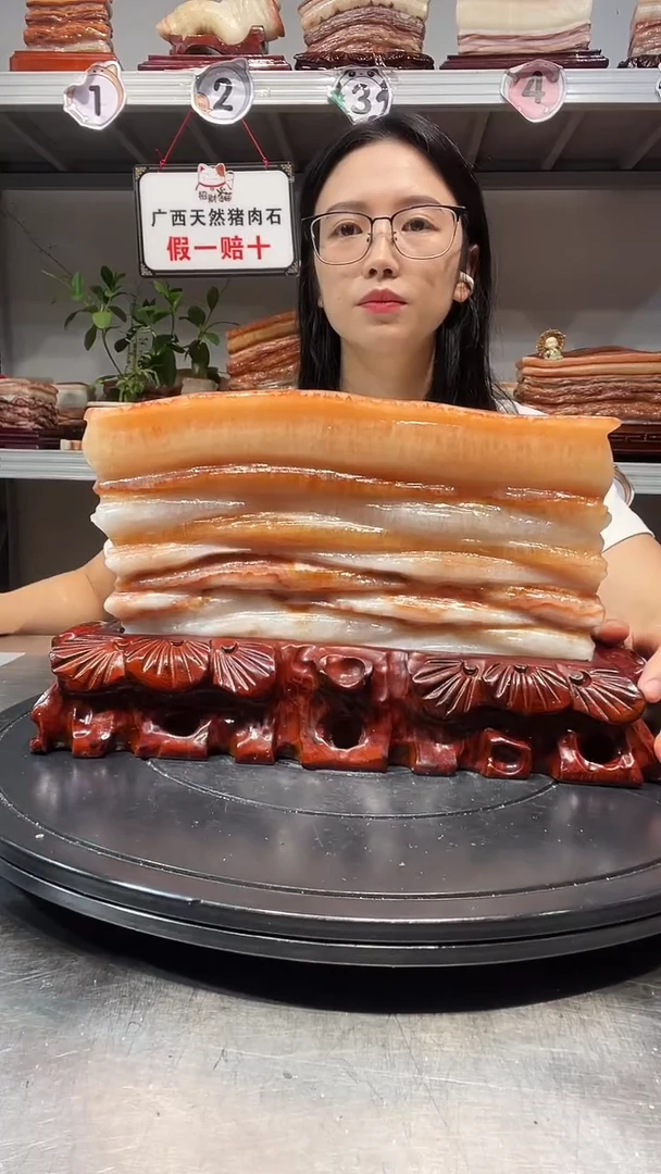 石材精*天然石材柳州猪肉石26-18-6.5
