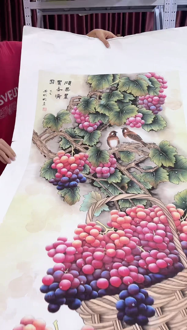 国画九霄甄选国画作品x014