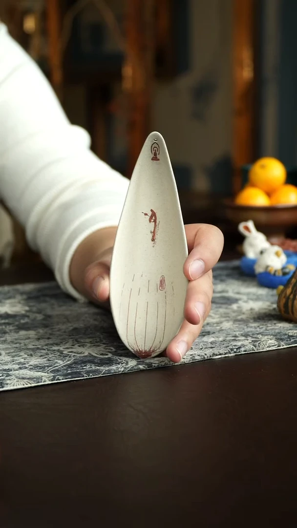 茶杯紫砂6号 茶则香插 宜兴紫砂原矿作品