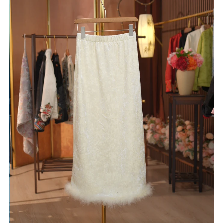 《 云涧-半身裙》新中式复古国风休闲百搭国风半身裙