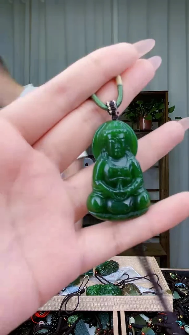 和田玉未镶嵌挂件拍一发一，多样性发货！