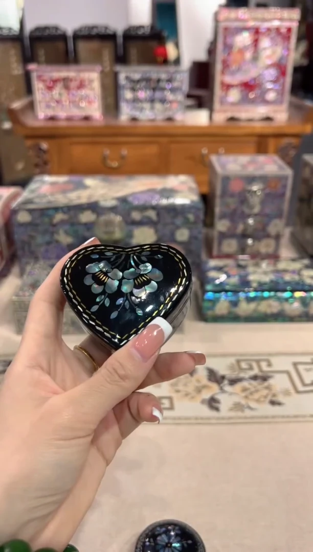 【闪购商品】微瑕老货·弘贝雅螺钿漆器文化馆