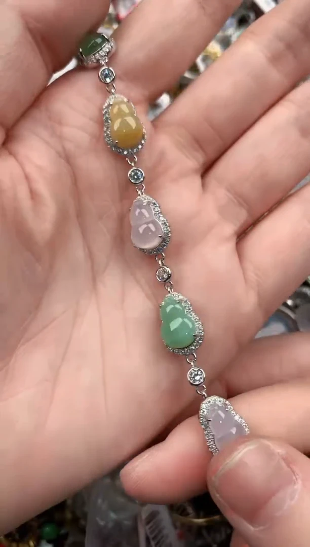 银S925镶嵌戒指翡翠333        2