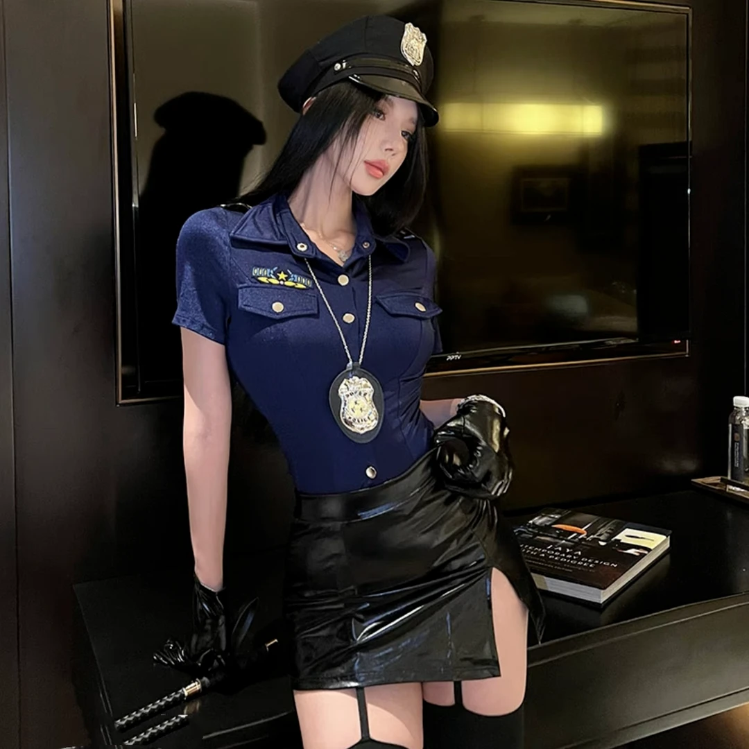 TSOT「别想逃跑」性感欧美修身气质显瘦个性睡裙