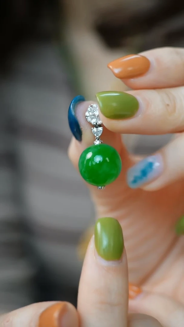 18K金镶嵌挂件翡翠15-吊坠/姿/3