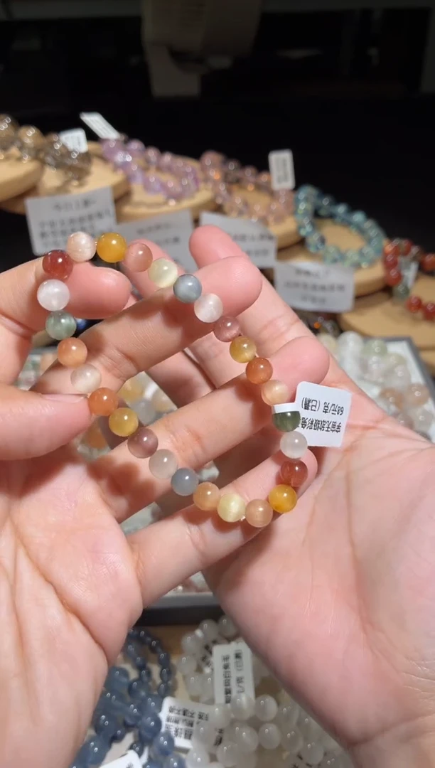 未镶嵌手链水晶2号多样性发一R6+