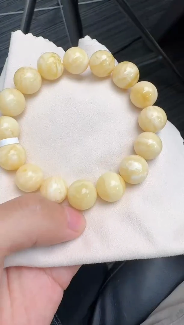 未镶嵌琥珀手串蜜蜡手串