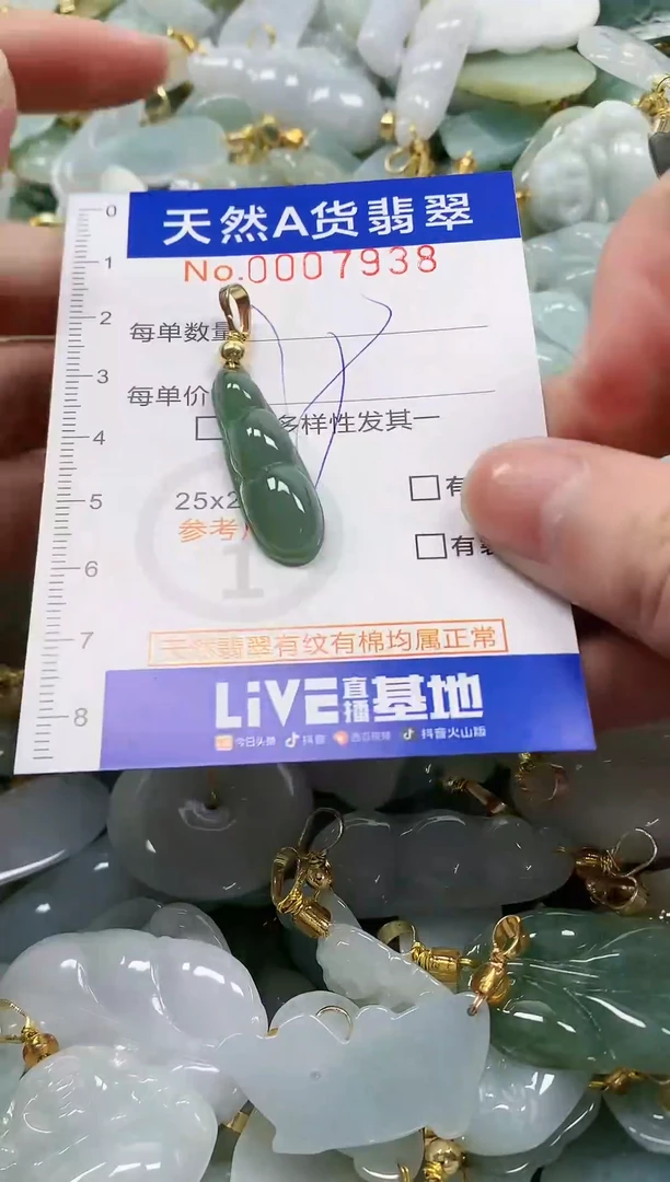 颈饰未镶嵌翡翠纯天然a货翡翠