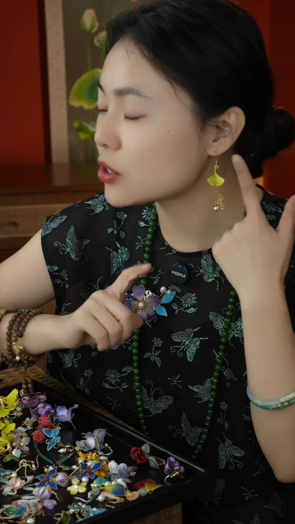 刺绣纯手工非遗国风饰品