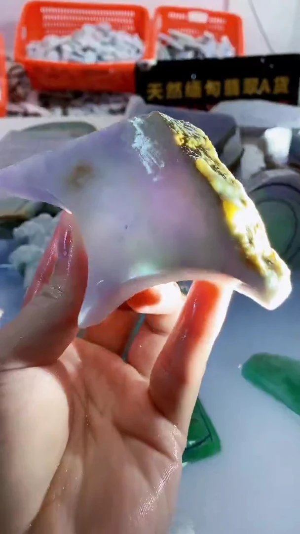 颈饰未镶嵌翡翠缅甸A货翡翠444