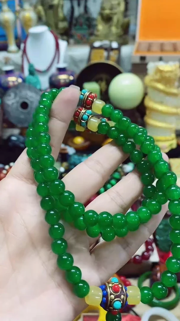 【闪购商品】和田玉（碧玉）颈饰未镶嵌主播推荐主播推荐