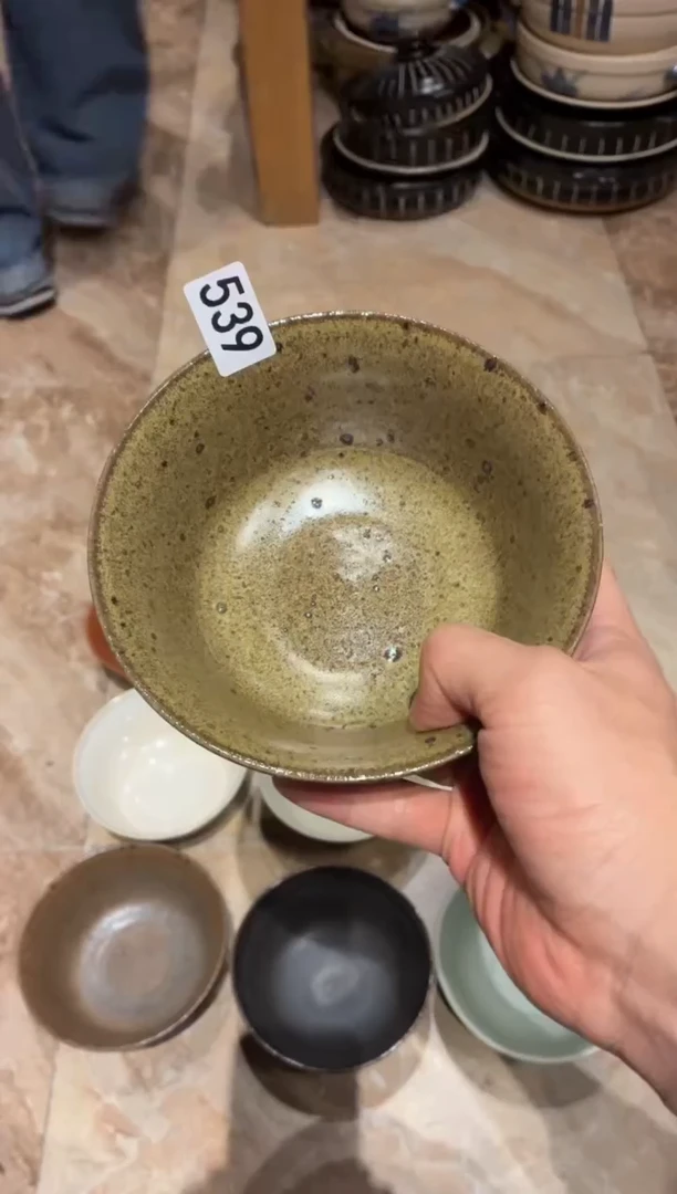 瓷片回****）539鹧鸪斑马蹄碗1个