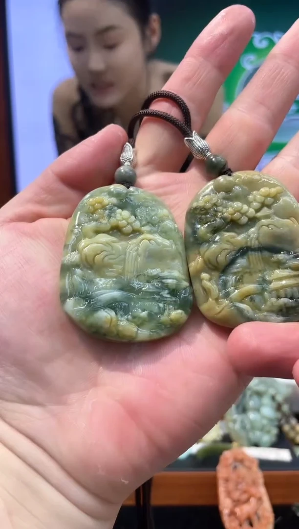 【闪购商品】岫玉吊坠未镶嵌多样性发货*拍一发一