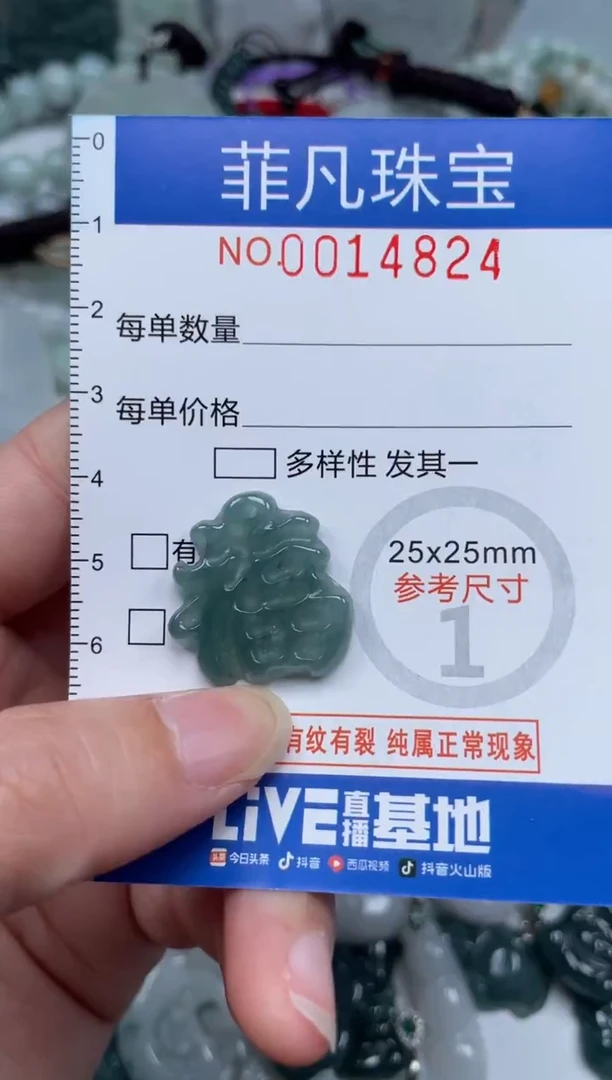 颈饰未镶嵌翡翠14824